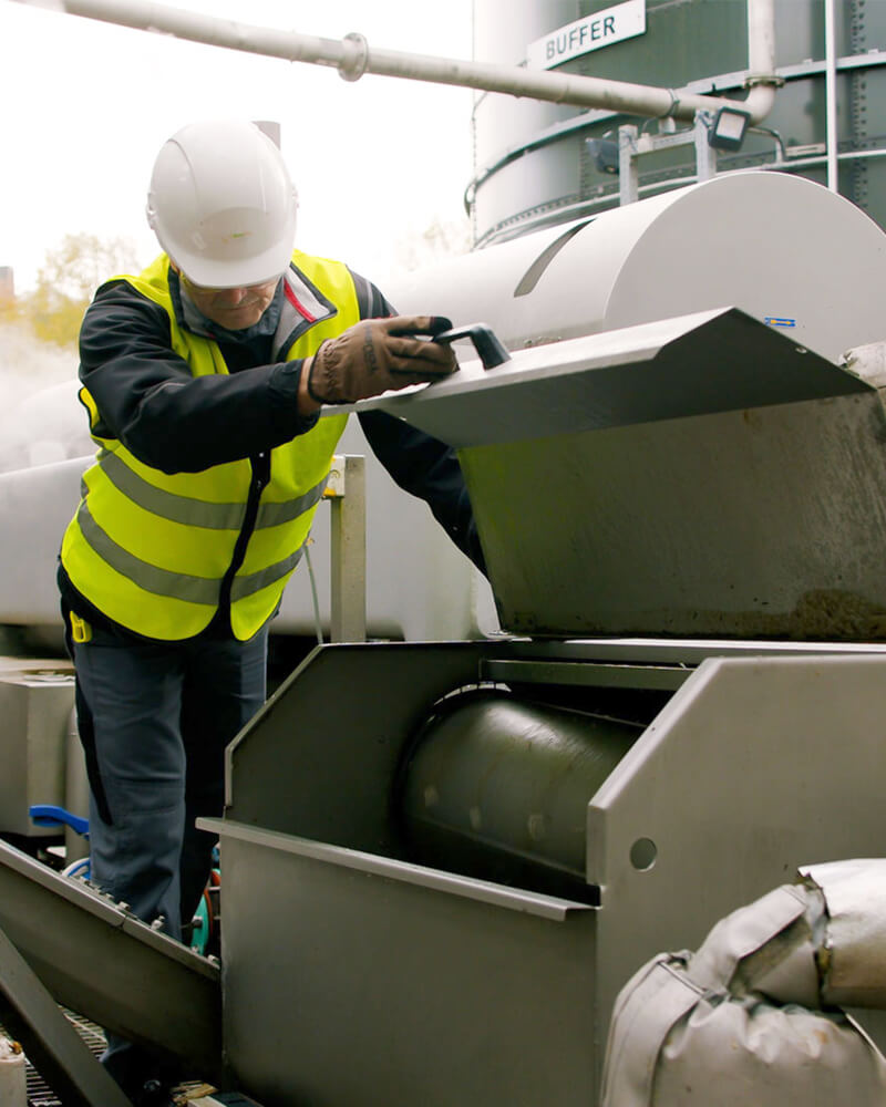 oil recovery decanter