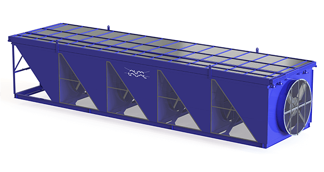 Alfa Laval luchtgekoelde warmtewisselaar Model T